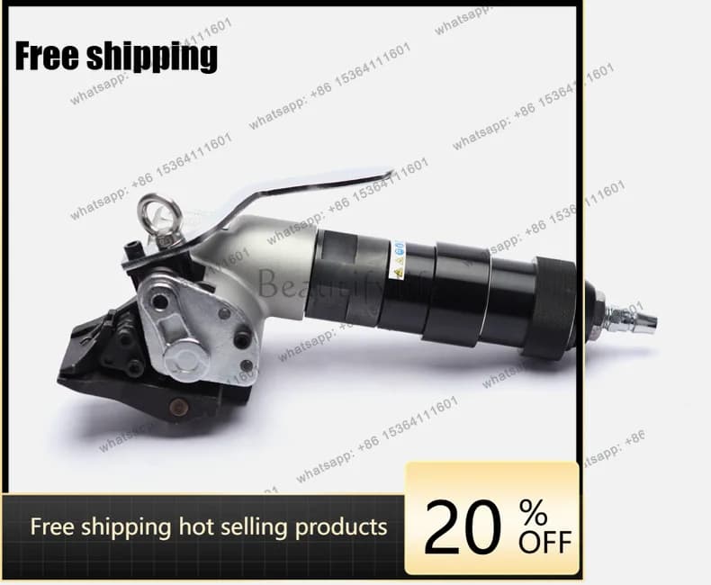 FTL/S32 Separate Pneumatic Steel Belt Baler Split Iron Belt Strapping Machine