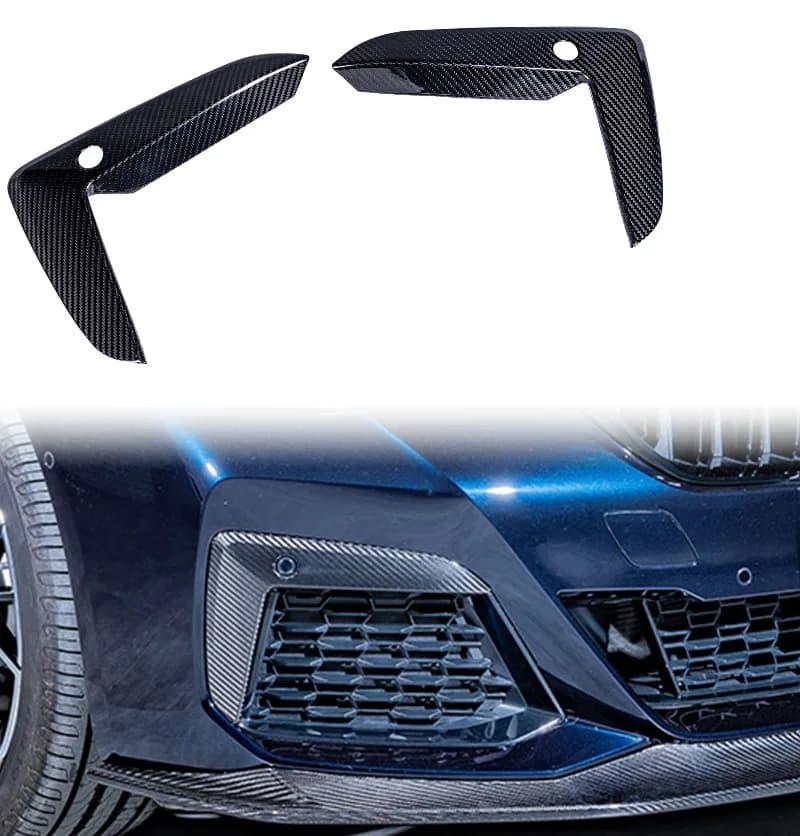 Karbel  Wind Knife  Dry Carbon Fiber Front Canards Splitter Wind Knife for BMW 5 Series G30 520i 530i 540i M (2019-2023)