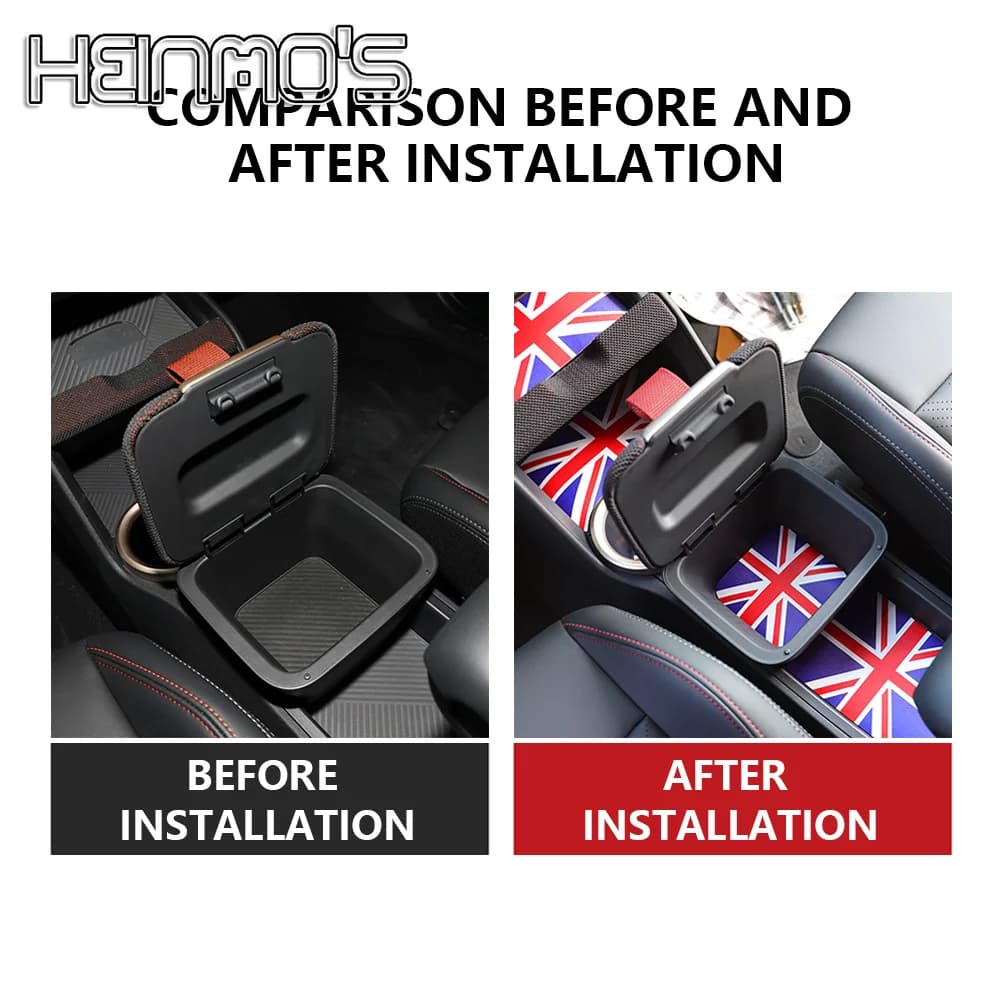 18PCS Car Compatible With MN Countryman U25 Anti-Slip Gate Slot Cup Mat Door Groove Non-slip Pad Accessories Coaster Mats