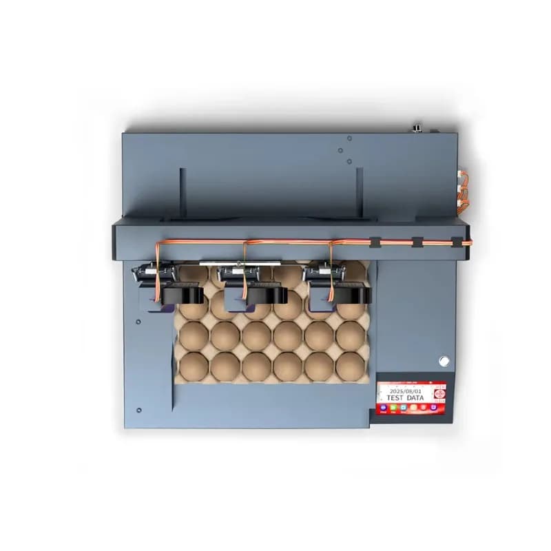 2025 High-Quality Inkjet 3-Head Egg Printer for Small Businesses - Efficient Egg Date Coding Machine