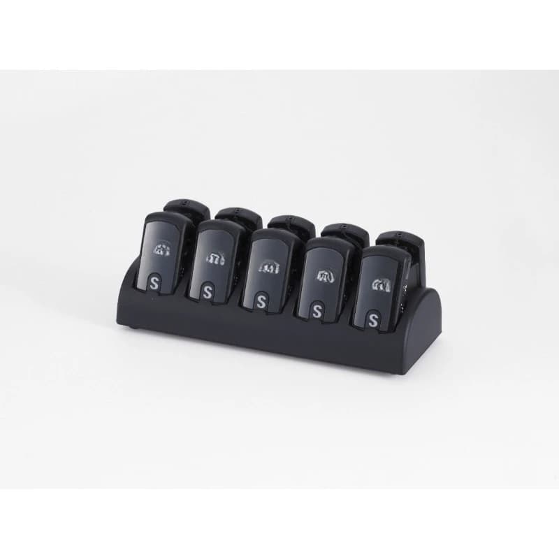 Wireless transceivers for public speaking and refereeing events, professional-quality communication microphones