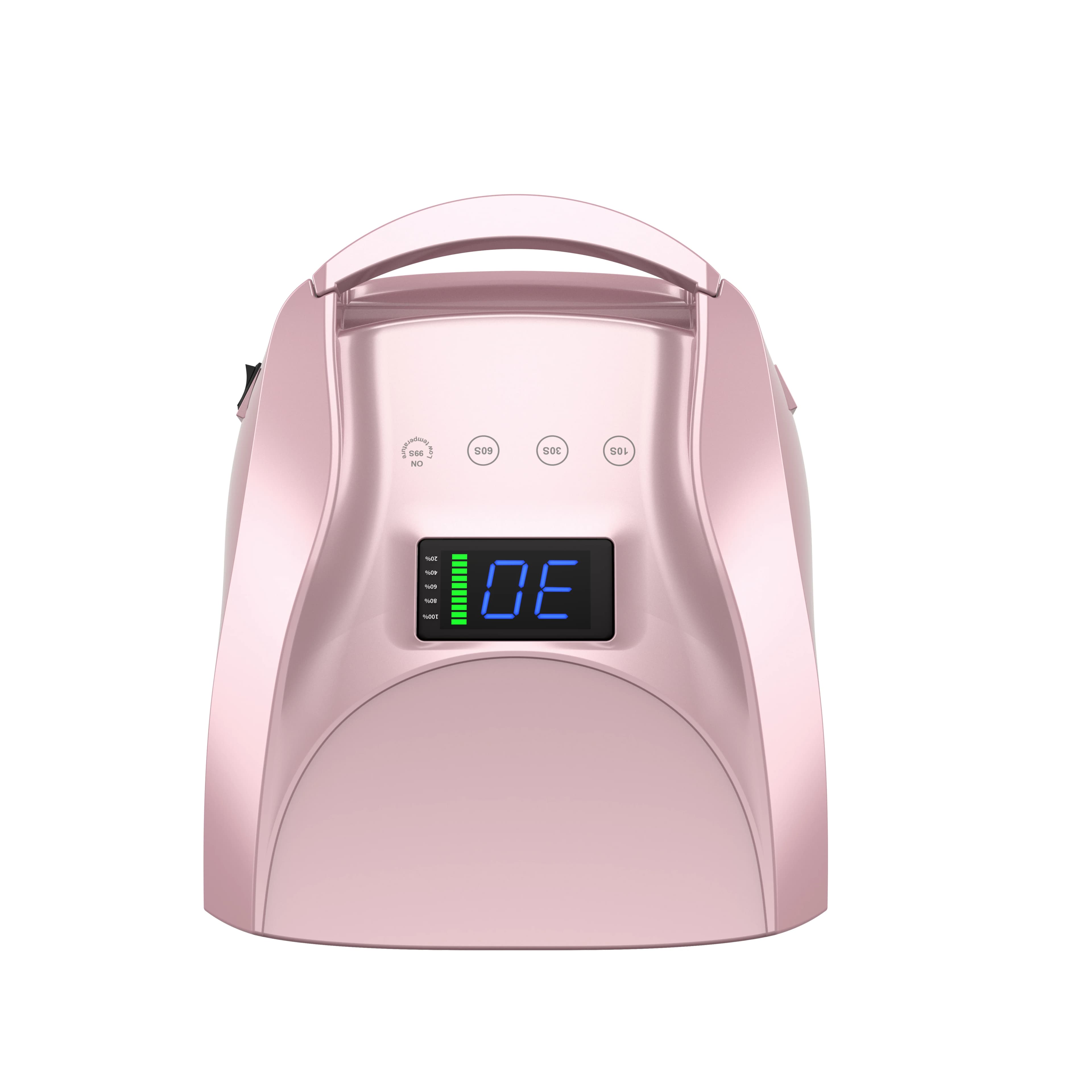 New Salon Wireless led Light Nail Dryer Cordless Rechargeable led uv Nail Lamp With remote control