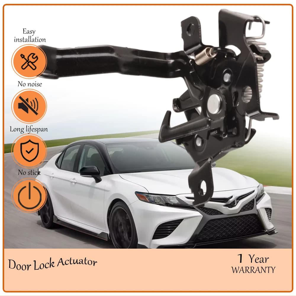 Firm-Forged Engine Hood Lock Assy,Purposed for Toyota Auto Models,Factory Original Component oem 53510-12890,Exact mounting size