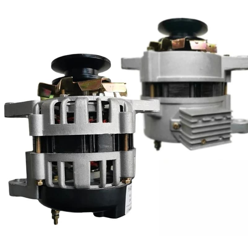 800W 1300W 1500W Generator 220V Pulley Wheel Type Permanent Magnet Brushless Small Constant Voltage Pure Copper Wire Alternator