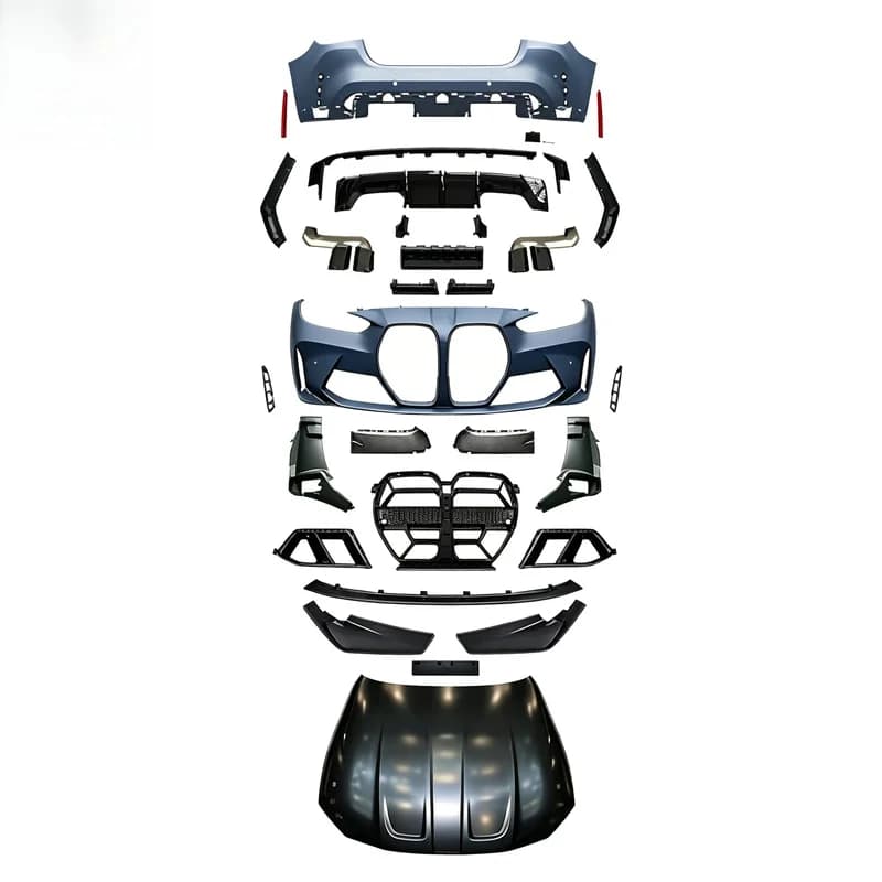 High Quality M4 CS Style ABS Body Kit Fit for 4 Series Gran Coupe G26 Including Hood Front Bumper Rear Diffuser Side Skirts