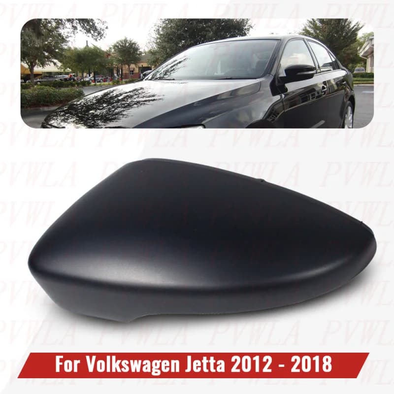 For VW Jetta GLI 2012 2013 2014 2015 2016 2017 2018/Passat 2012-2015 1 pc Left Side Primed Rear Mirror Housing Cover 3C8857537