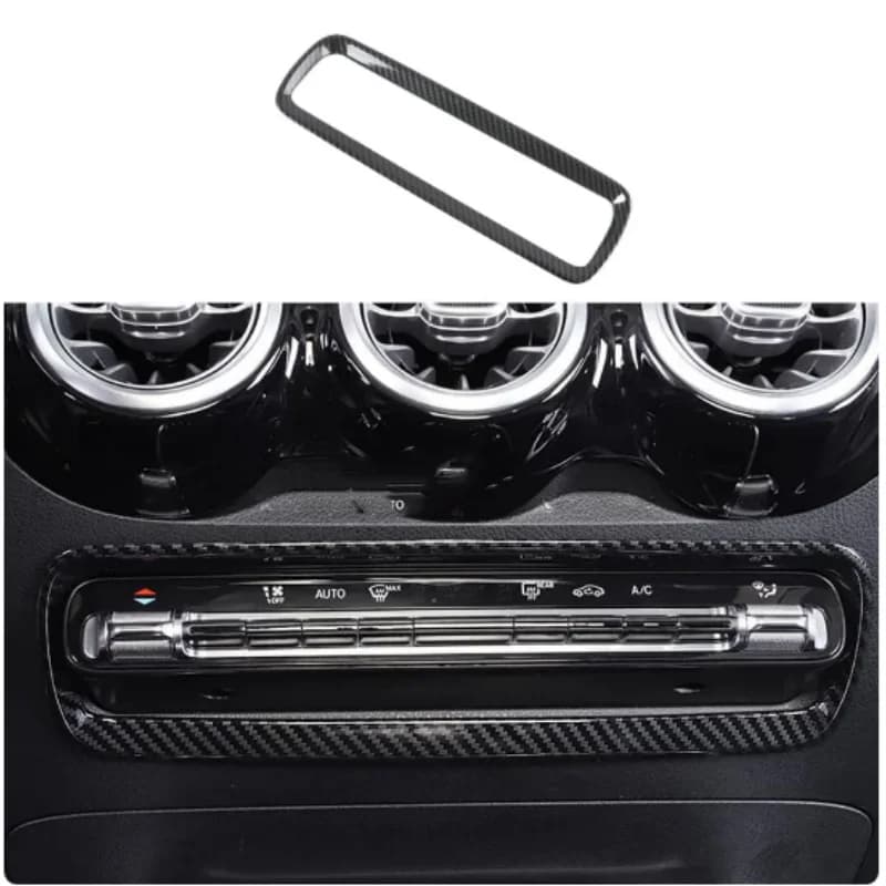 Styling Console Temperature Air-Condition Volume Switch Trim Frame Lamp Sticker For Mercedes Benz GLA 2020-2023