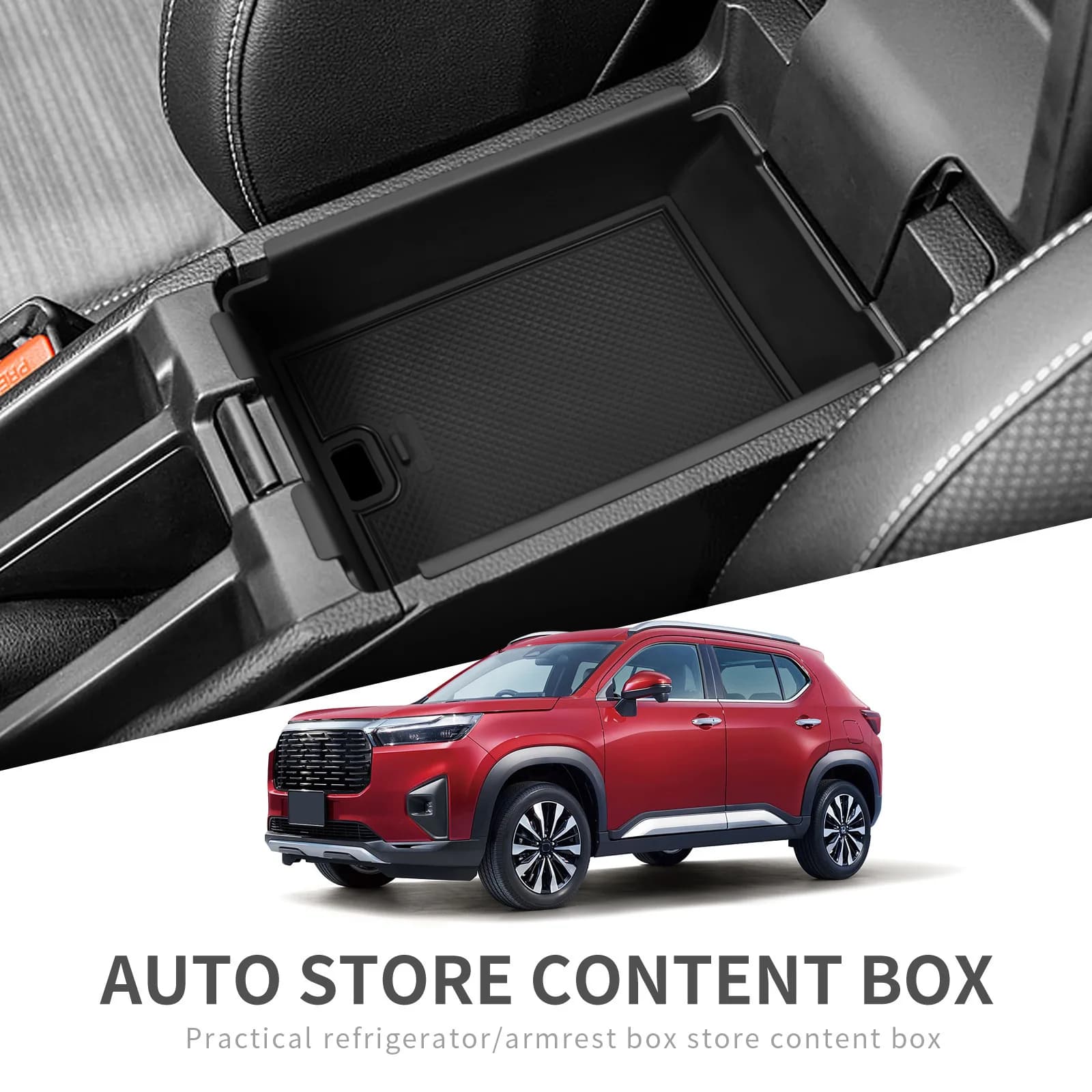 For 23-25 Honda WRV Japanese version armrest box, storage box, central control storage, car specific products