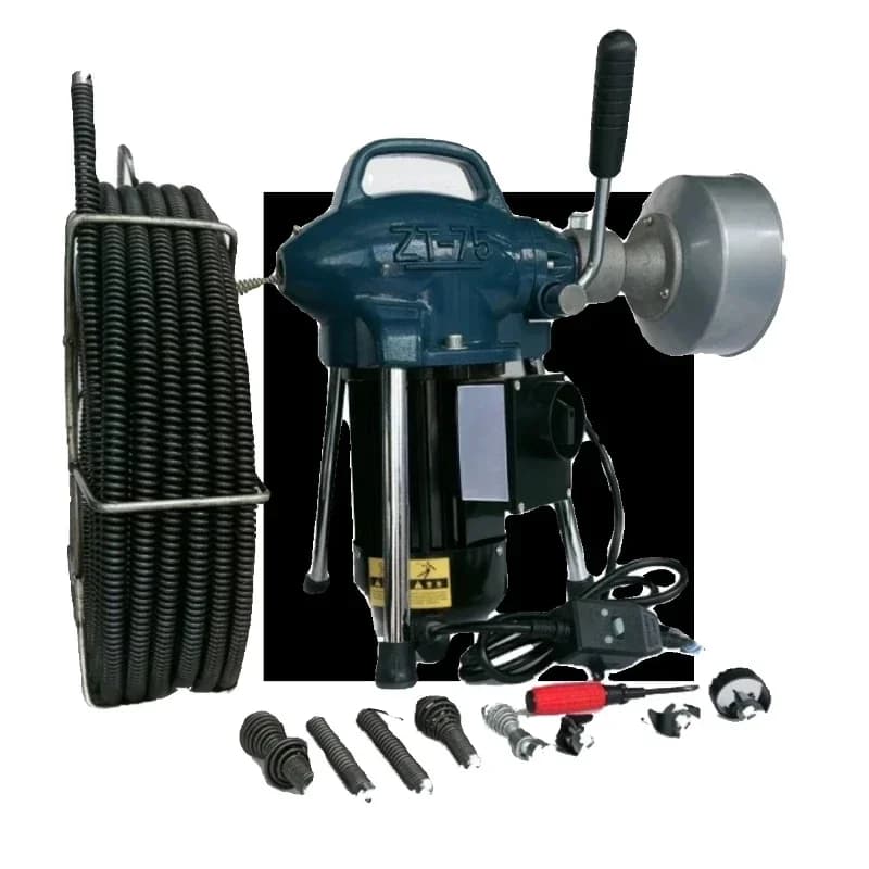 ZT-75 type pipe dredging machine sewer electric dredger professional sewer tool