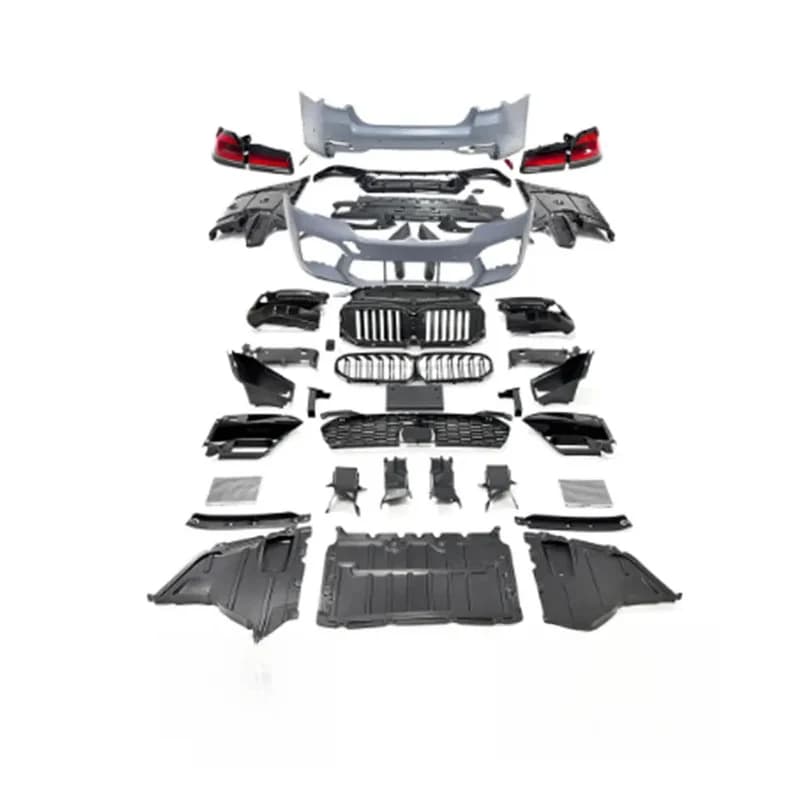 High Quality M5 Style Body Kit Fit for 5 Series G30 G38 G90 2021 Including Front Rear Bumper Full Set Auto Exterior Modified
