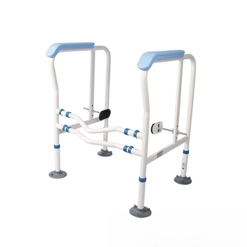 Toilet handrail Elderly safety railing room Accessible toilet Non-slip belt Suction cup Foot pedal folding No punching