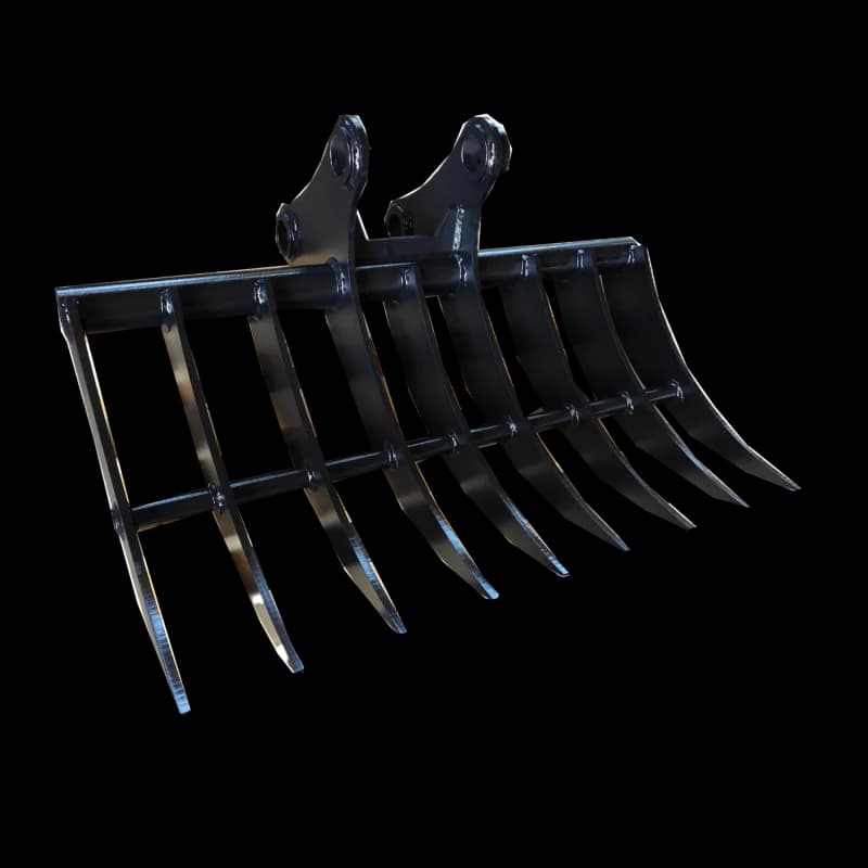 High Quality Custom Logo Excavator Rakes Best Price High-Capacity Buckets For Farm Construction And Land Clearing