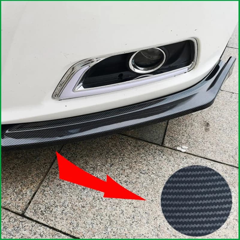 For Chevrolet Malibu 2011-2014 Front Bumper Lip Diffuser Body Kit Protector Cover Trim Decorative Car Styling Auto Accessories