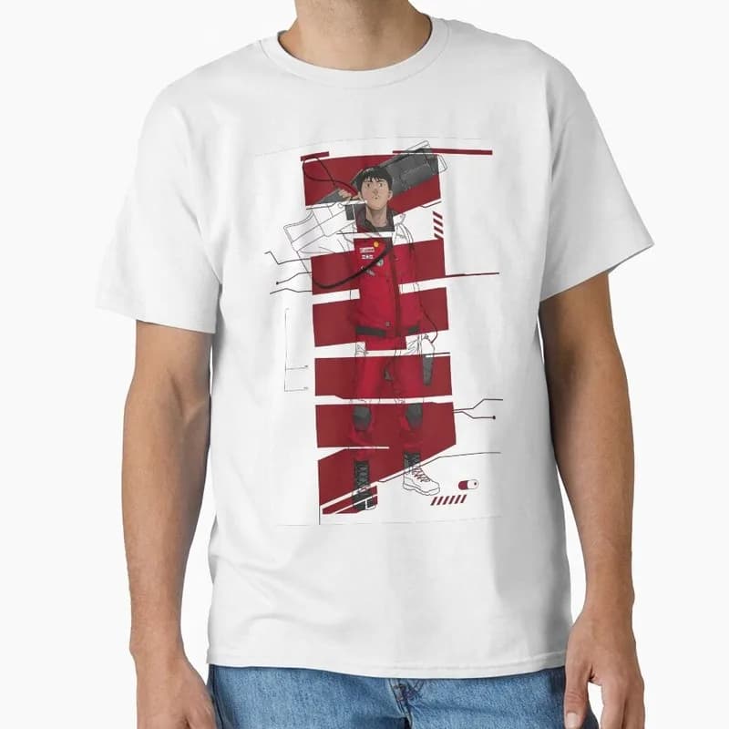Akira Cyberpunk City Explosion Anime Gift T‑Shirt 1017 Retro Sci‑Fi Manga Graphic Tee Shotaro Kaneda Neo‑Tokyo Unisex Streetwear