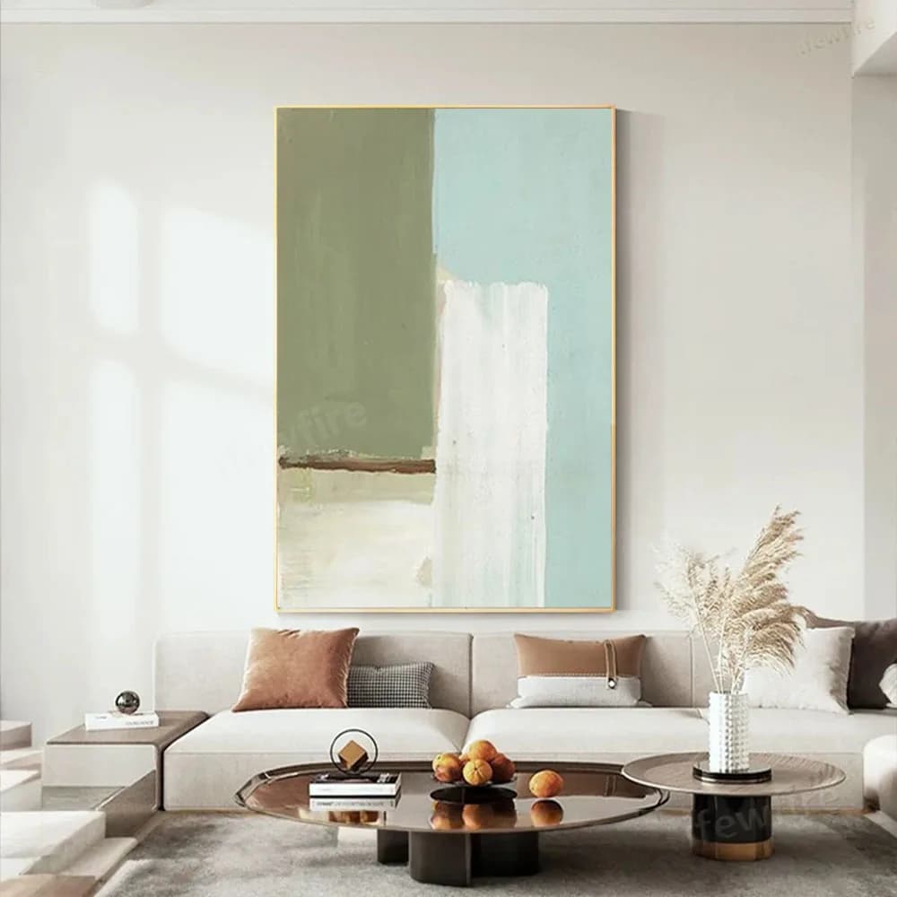 Painting Decor Home Wall Artwork Hand Painted Abstract Oil Painting on Canvas Salon Wall Painting Modern Wall Living Room Decor