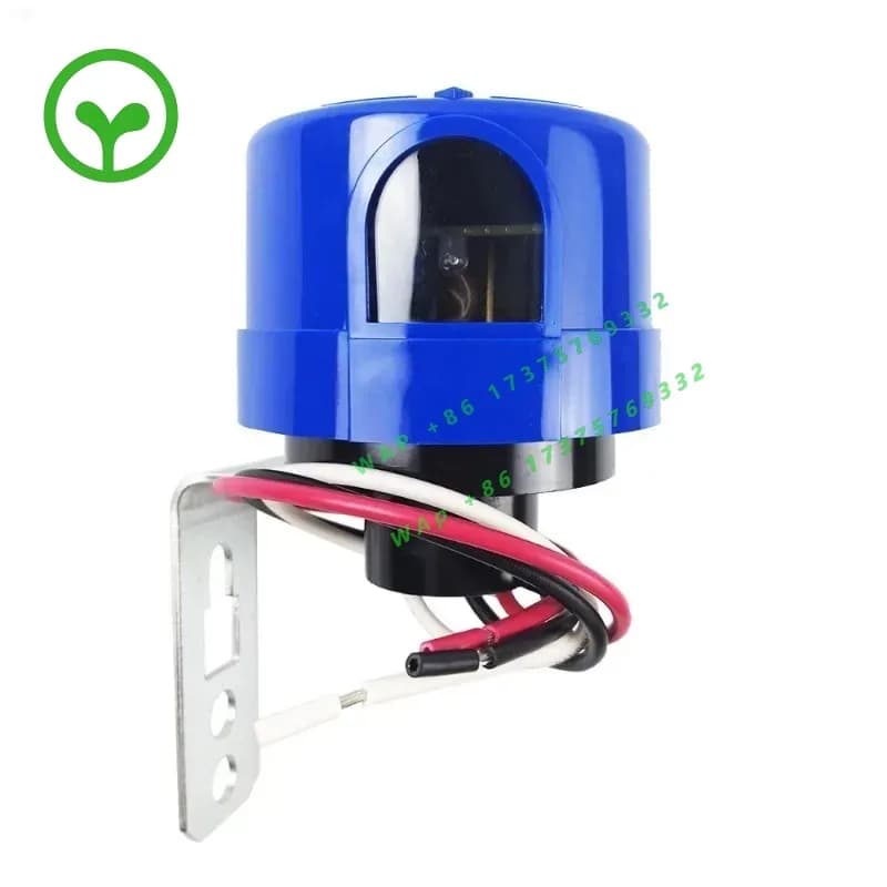 355 degree rotatable light control DC 12V, 24V, 48v photovoltaic cell light sensor IP67 day and night switch