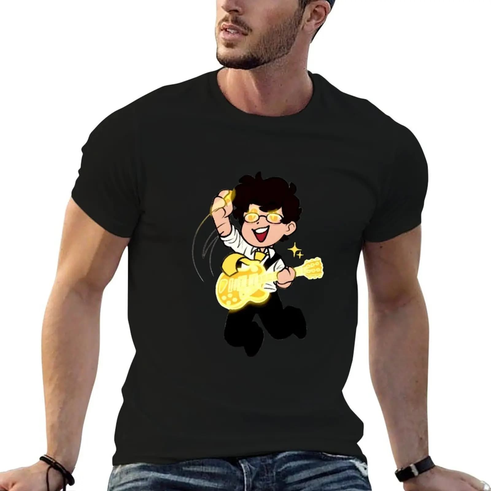 tally hall guitar T-Shirt anime basketball graphic tees t shirts for men graphic