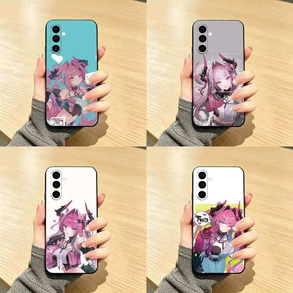 Y-Yvonne A-Arknights Endfield Phone Case For Samsung Galaxy A73,A72,A71,A70,A53,A52,A51,Others Soft Black Cover