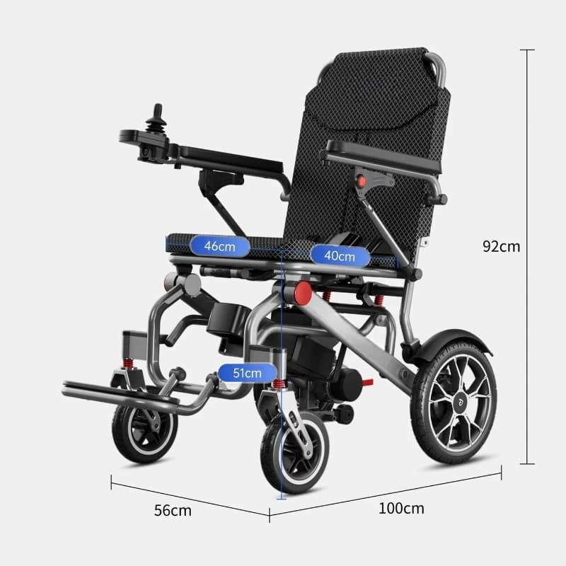 Electric wheelchair lightweight folding small intelligent automatic scooter for the elderly