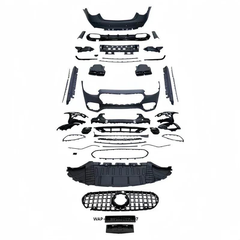 Suitable for 21-23 MercedesBenz S-Class W223 Upgraded and Modified AMGS63 'Injection Molded PP Material Large Surround Body Kit