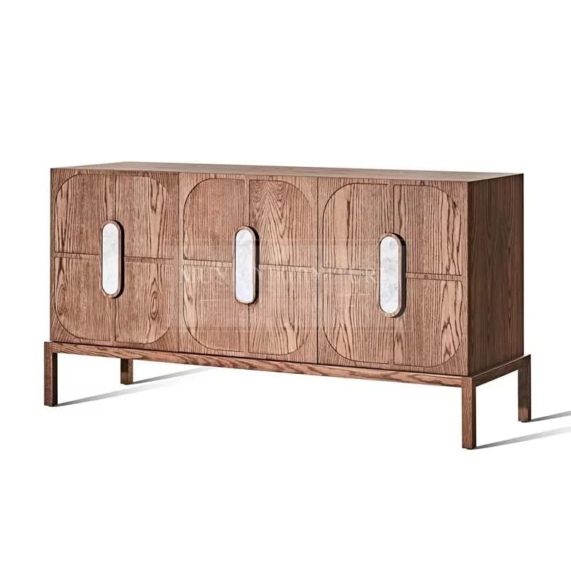 yjq  light luxury dining side cabinet modern marble dining room cabinet living room entrance wall storage cabinet