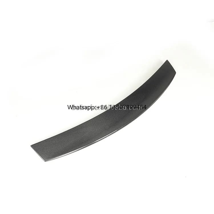 Ducktail Style Rear Spoiler Carbon Fiber Rear Car Trunk Spoiler for  GT GTS C190 W190 2015-2023