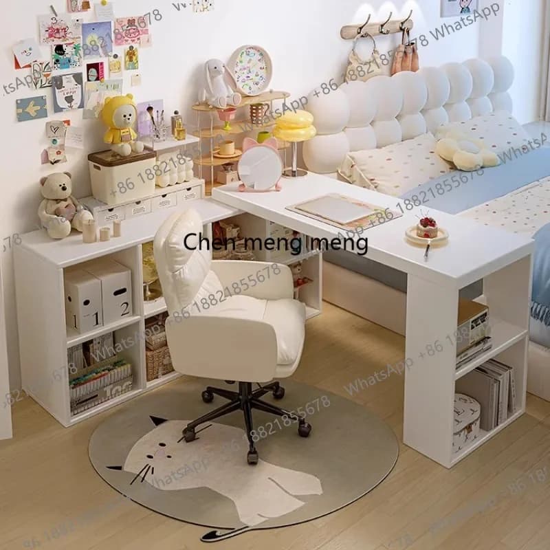 RR Princess Italian Dressing Table Flowers White Comfortable Storage Dressing Table Perfume Stand Schminktische Home Furniture