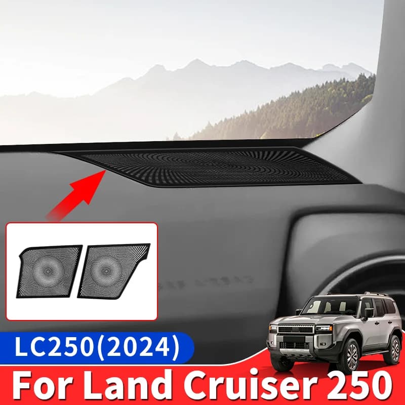 For Toyota Land Cruiser 250 2024 Instrument panel Horn Decoration Cover LC250 Interior upgraded Accessories Modification Tuning