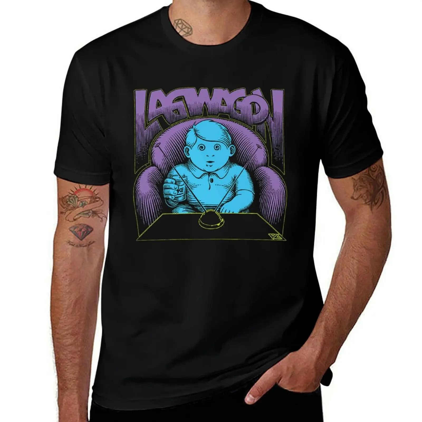 LAGWAGON T-Shirt t shirts for man graphic vintage graphic t shirts for man