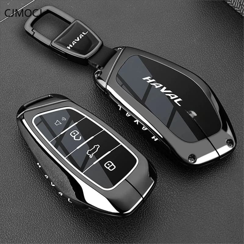 Premium Zinc Alloy Key Cover for Haval Jolion H6 Dargo F7 Xiaolong H5 H9 - Protective Key Case Keybag Keychain