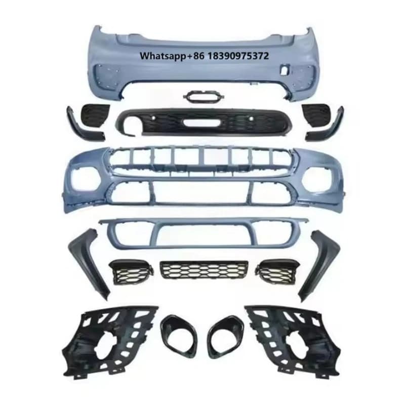 2013 F55 F56 Premium Body Parts High Quality  Style Body Kit with Front & Rear Bumpers & Exhaust Tips