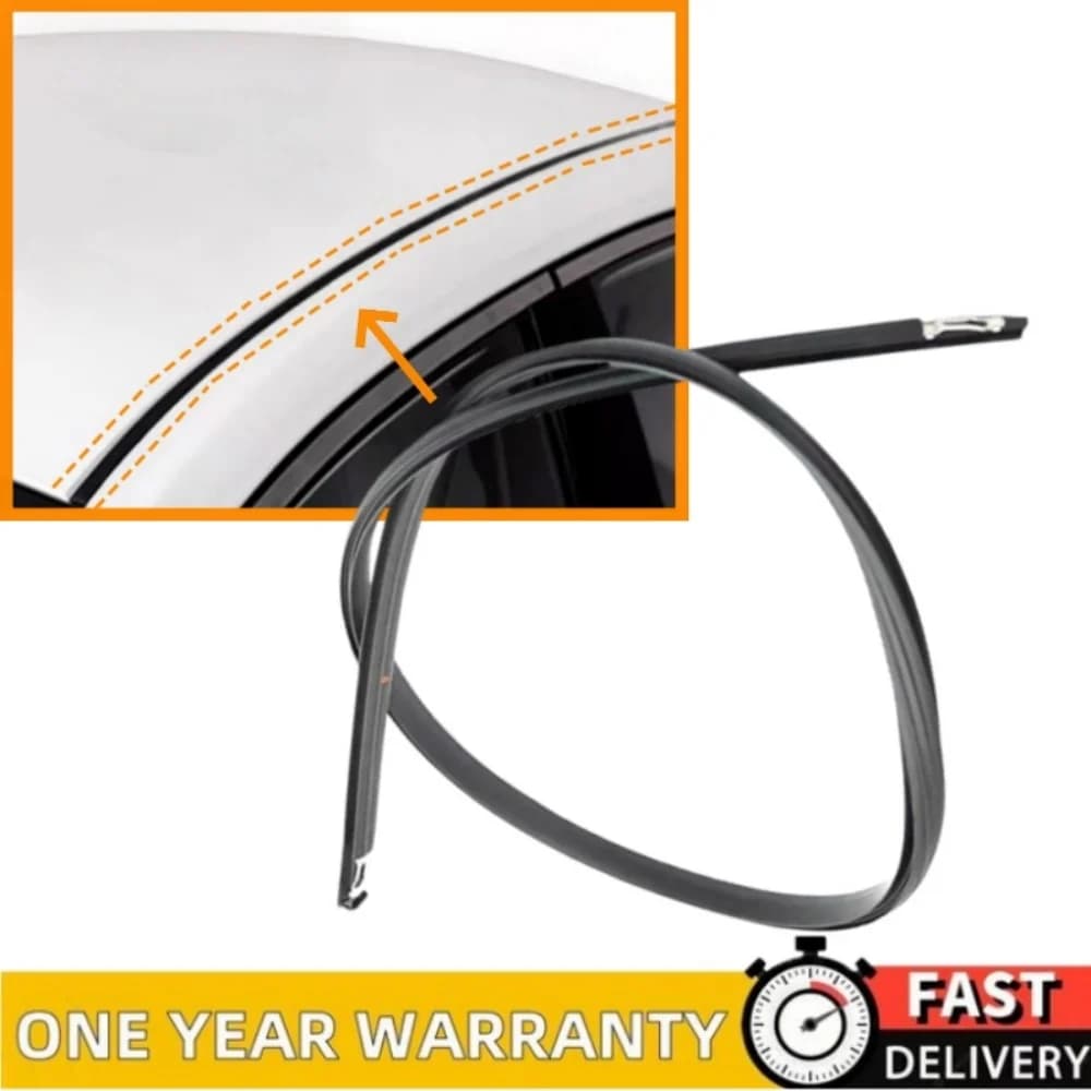 For Honda Fit Jazz GD GE 2003~2008 1st Gen Car Roof Gutter Rubber Strip Anti-aging Waterproof Sealant Seals Sticker Accessories