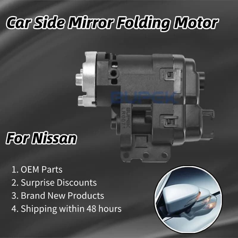 AZGIANT For 2014-2021 Nissan Qashqai J11 MK2 Car Rearview Mirror Folding Motor Low Noise Parts Assembly