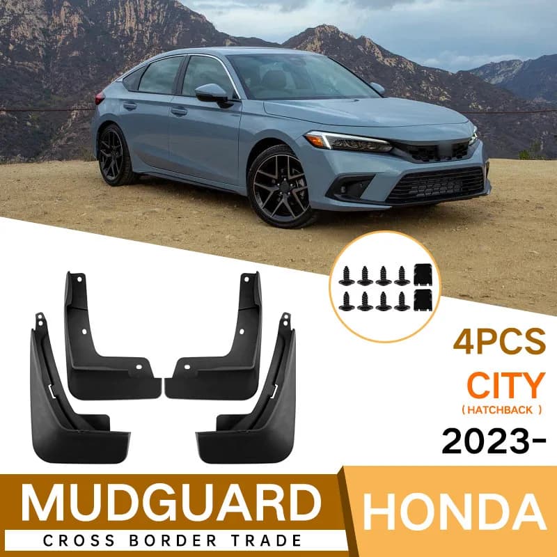 For Honda Front City Hatchback 2023 fenders mud flaps Front City car accessories