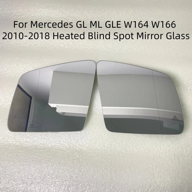 Wide Angle Heated Blind Spot Warning Side Wing Mirror Glass For Mercedes GL ML GLE W164 W166 2010-2018 Car Rearview Mirror Lens