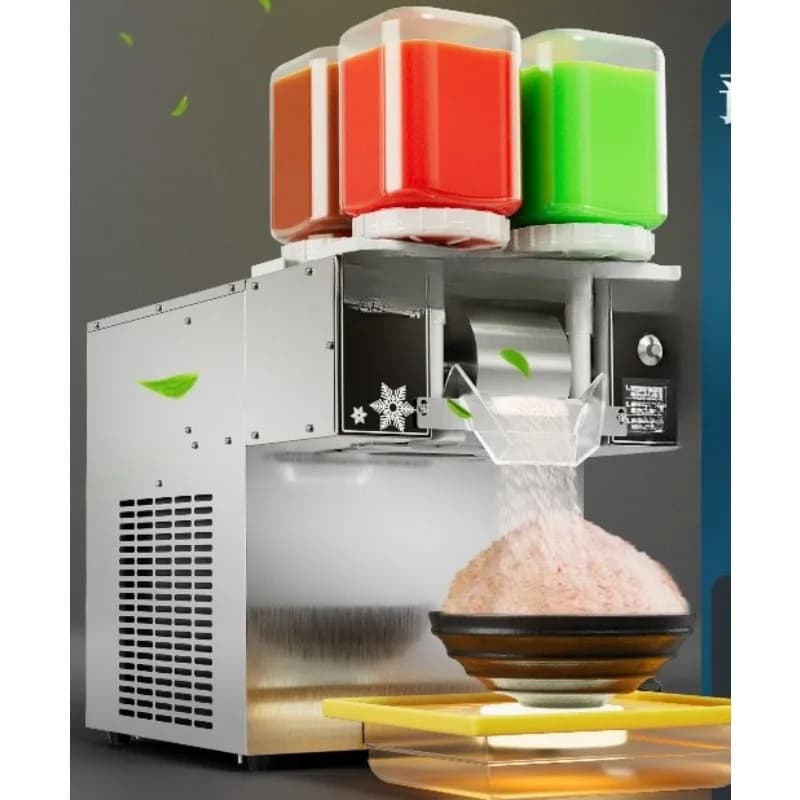 Snowflake ice machine 4 buckets commercial stall Internet celebrity equipment Mianmian ice machine