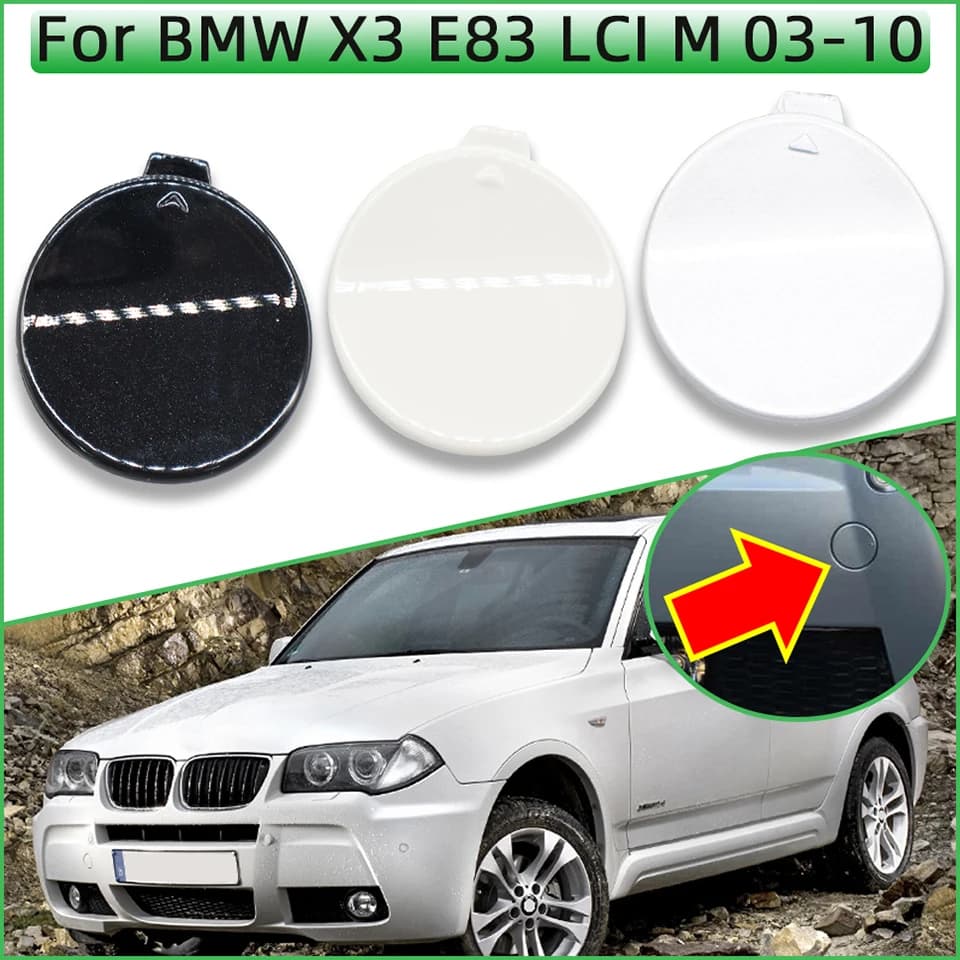 Car Front Bumper Tow Hook Cover Towing Eye Cap For BMW X3 E83 LCI M-Sport 2003 - 2010 Hight Quality Paitend OEM:51113415599
