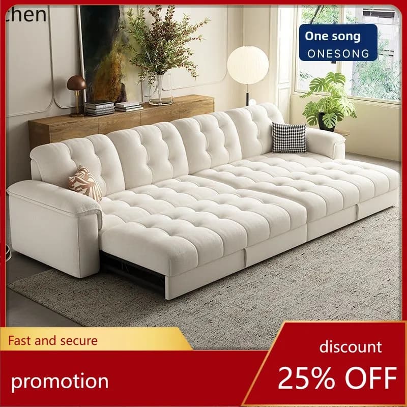 HXL Sofa Bed Can Store Multi-functional Dual-purpose Sofa Bed