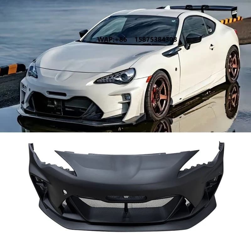 Kouki Style Glass Fiber Front Bumper for 2013-2021 for  FT86 GT86 and for BRZ Var Arising Body Kit