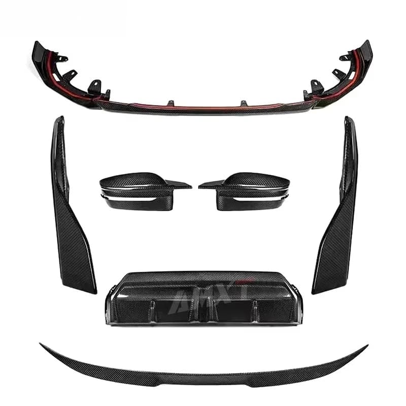 MP Style Body Kits for  2 Series M240i High Quality Fast Delivery Dry Carbon Fiber Front Lip Rear Diffuser Wing 2021-2023