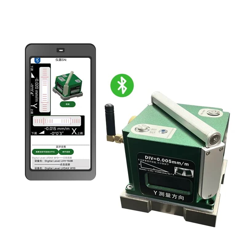 Precision 0.005 Aluminum Machine Tool Leveling Instrument Strip for Bluetooth Independent Display Sensing Intelligent Leveling