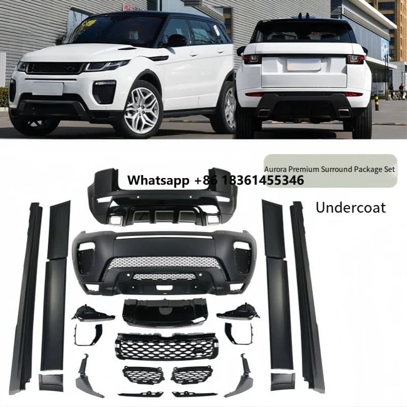 For the 12-18 Models of  Range Rover Evoque, Including Both the Old and New Versions, for the Bumper Kit Suitable
