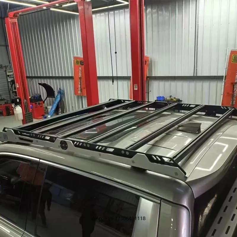 Roof Rack Cargo Basket for Ranger at Heavy Duty Off-Road Luggage Carrier, Large Capacity Storage Rack for Outdoor Travel&Camping