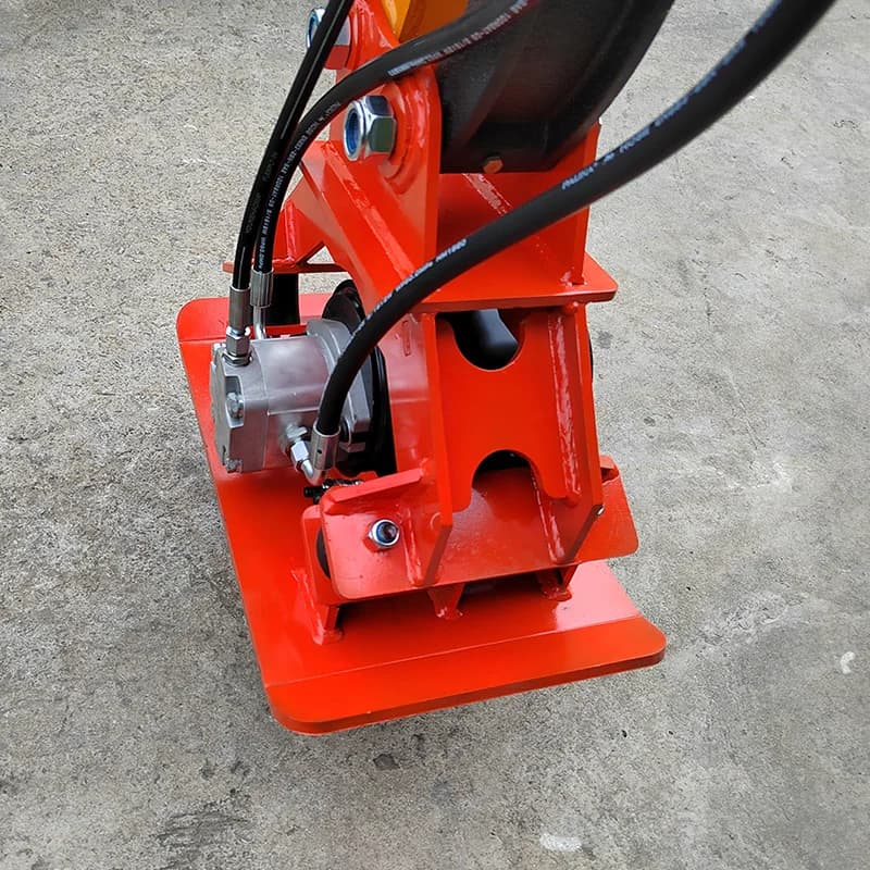 Mini Excavator Compactor Vibrator Plate with Pump Core Component 1-4 Ton Suitable