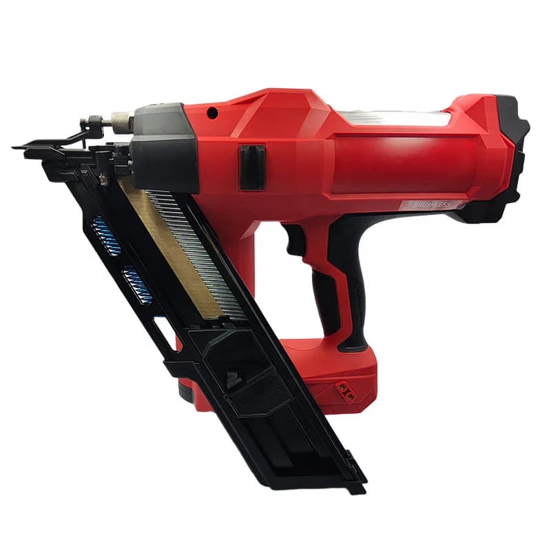 30-34 Degree Heavy Duty Long-last Battery Powered Cordless Paper Collated Framing Nails