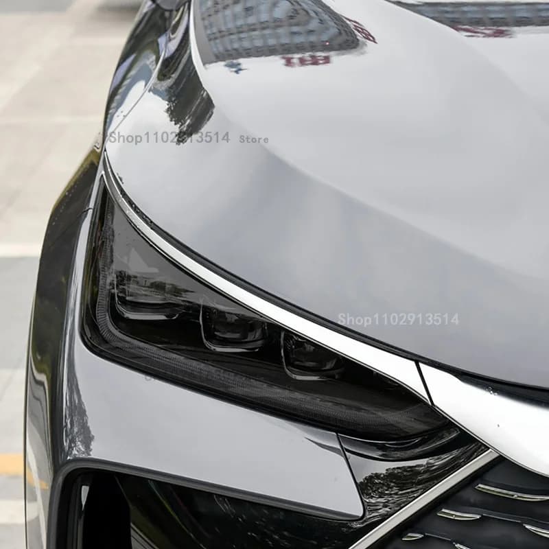For BYD TANG DM-/EV 2023-2024 Car Headlight Protective Film Vinyl Restoration Transparent Black TPU Car Light Repair Sticker