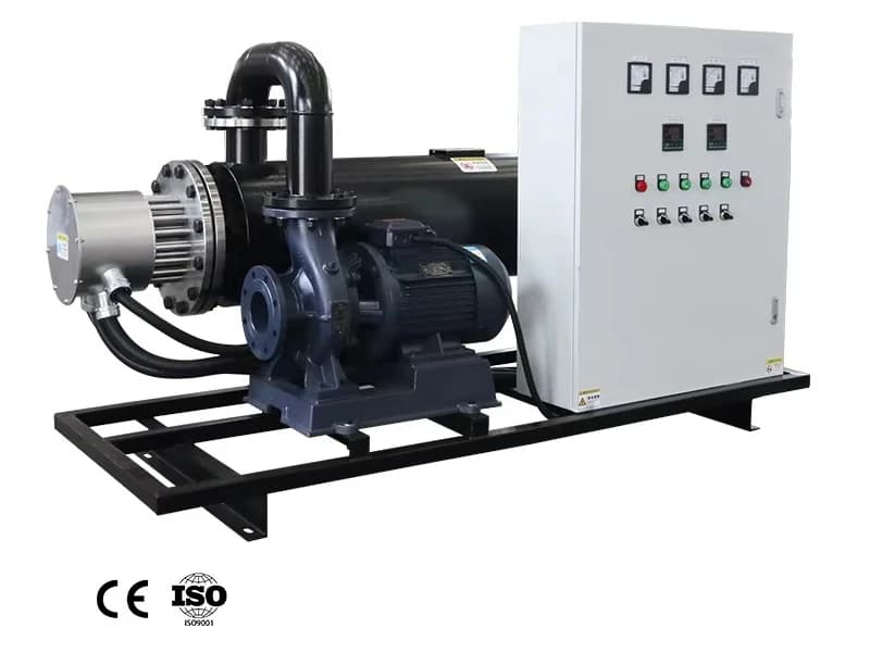 Eco-Friendly Industrial Liquid Electric Pipeline Heater with Temperature Control Cabinet