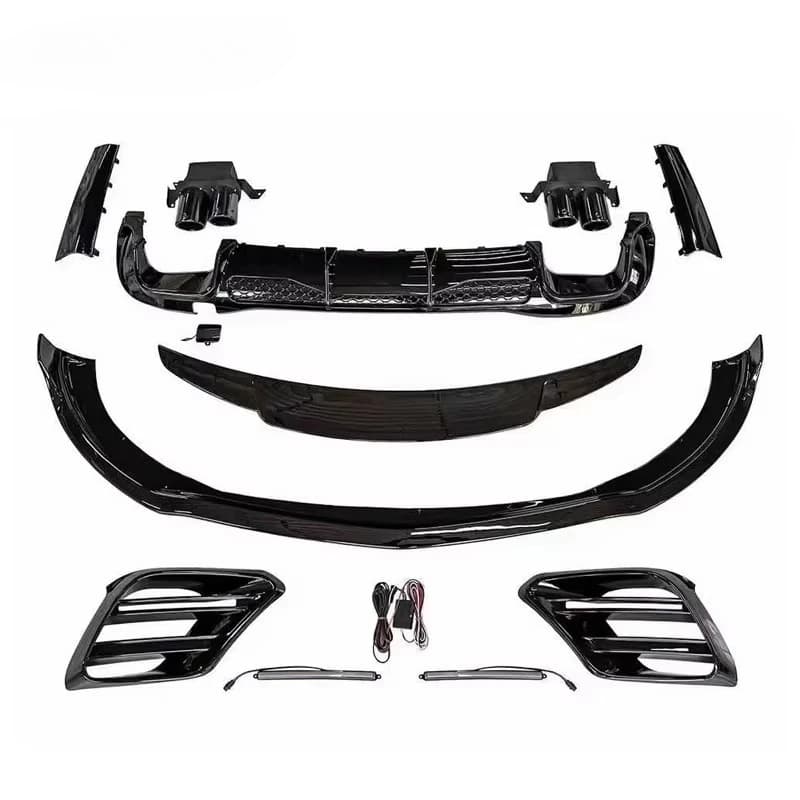 S580 BRABU Body Kits for  Excellent Quality Fast Delivery Carbon Fiber Front Lip Rear Diffuser Wing Spoiler