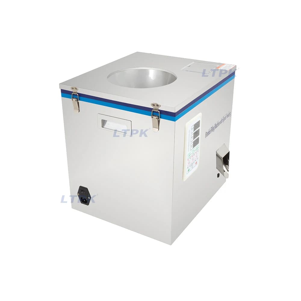 1-100g Spiral Tea Herb Granule Dried Fruit Nuts Pepper Chili Candy Snack Screw Weighing Filling Machine Price