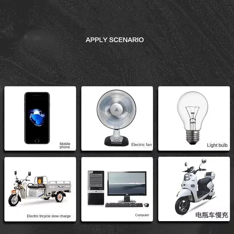 Portable 220V 650W Generator Low Noise Two-Stroke Single Phase Household Micro Power Station Compact Size